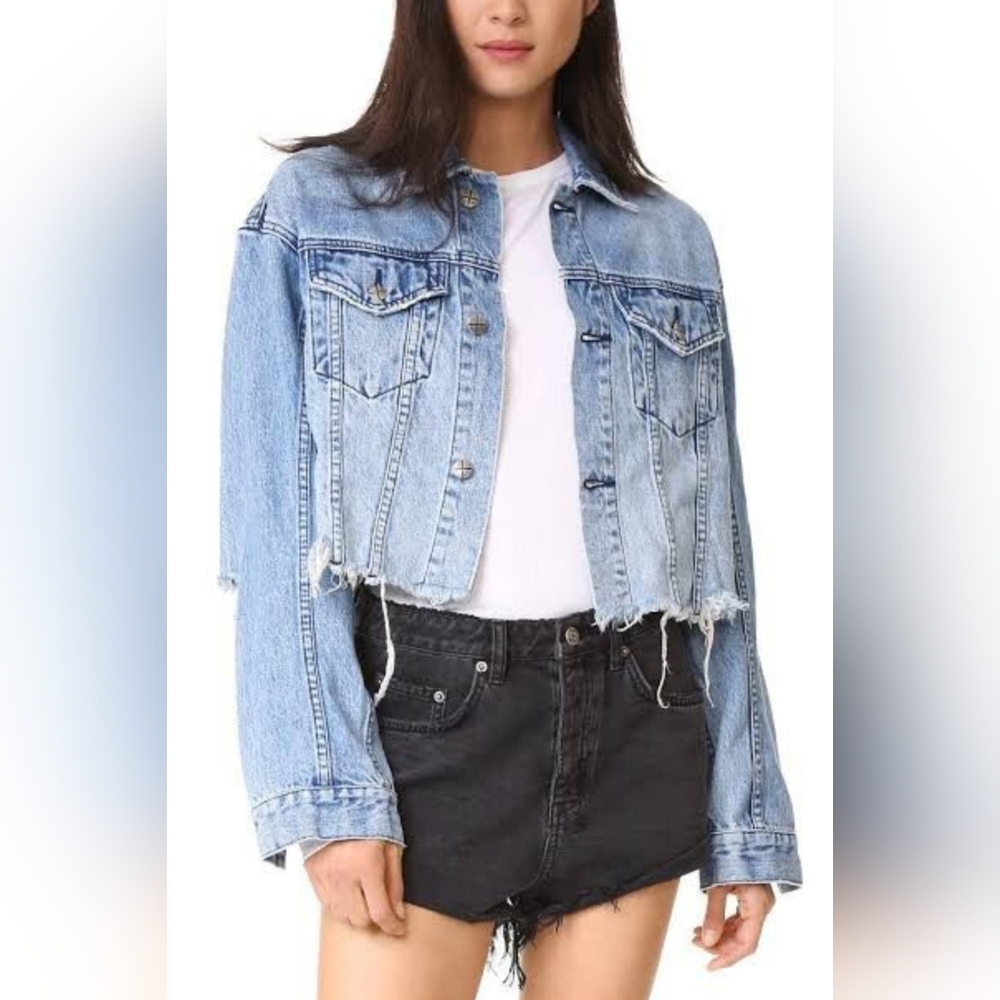 KSUBI Daggerz Crop Jacket M/L (NWT)